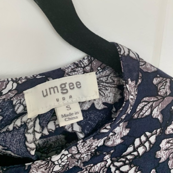 Umgee Sleeveless Floral Dress - Picture 3 of 3